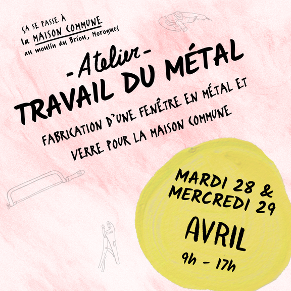 Atelier travail du métal