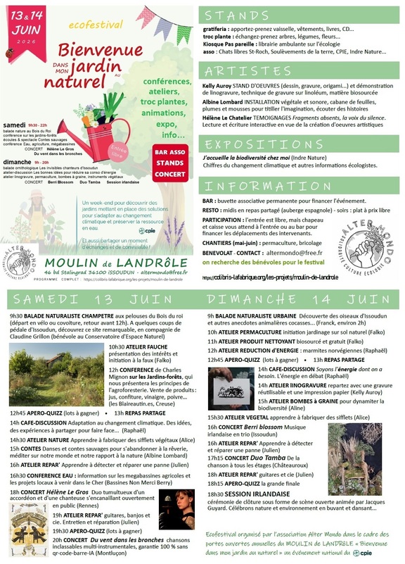 ecofestival Jardin naturel